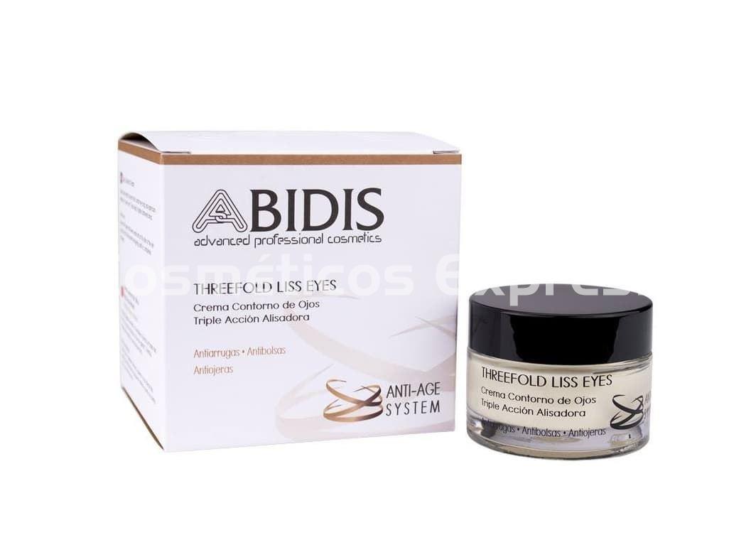 Abidis Contorno de Ojos Threefold Liss Eyes Anti-Age System - Imagen 1