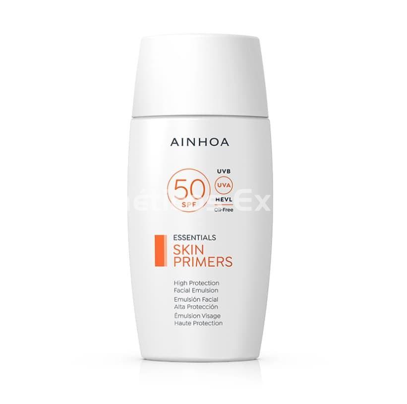 Ainhoa Cosmetics Emulsión Solar Facial Alta Protección SPF 50 - Imagen 1