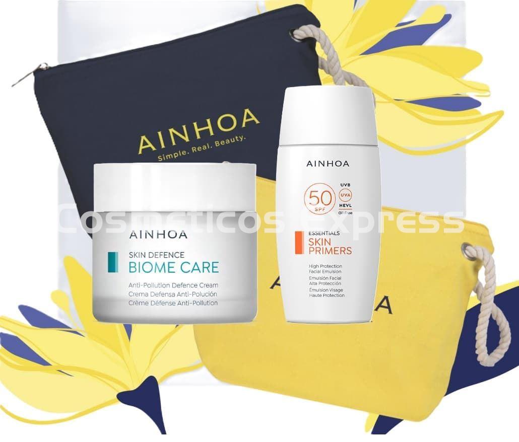 Ainhoa Cosmetics Pack Crema Anti-Polución Biome Care y Solar SPF 50 - Imagen 1