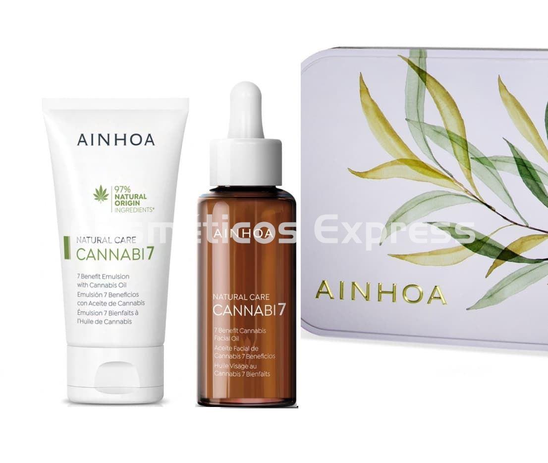 Ainhoa Cosmetics Pack Emulsión y Aceite Cannabi7 - Imagen 1