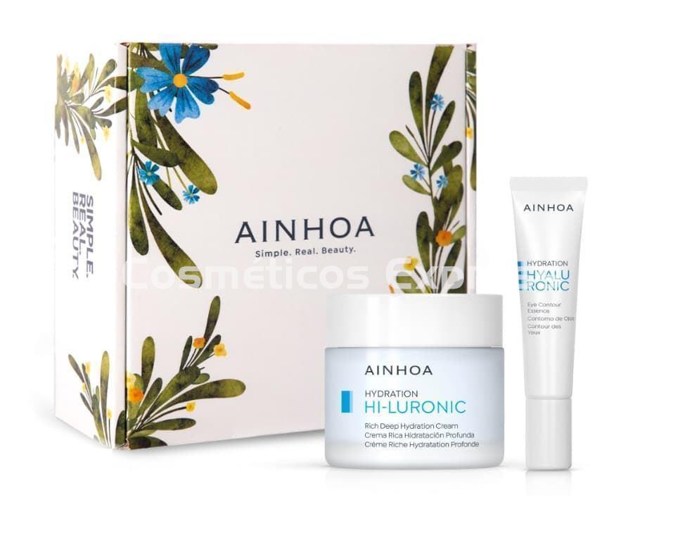 Ainhoa Cosmetics Pack Hidratación Crema Hi-Luronic - Imagen 1