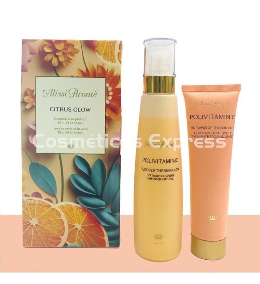 Alissi Bronte Pack Limpiador y Exfoliante Polivitaminic Citrus Glow - Imagen 1