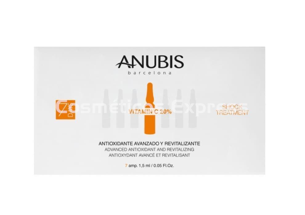 Anubis Cosmetics Ampollas Antioxidantes Vitamina C 20% 7 Days - Imagen 1