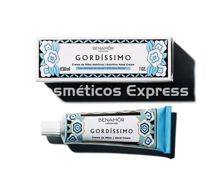 Benamor Crema de Manos Nutritiva Gordíssimo 30 ml. - Imagen 1