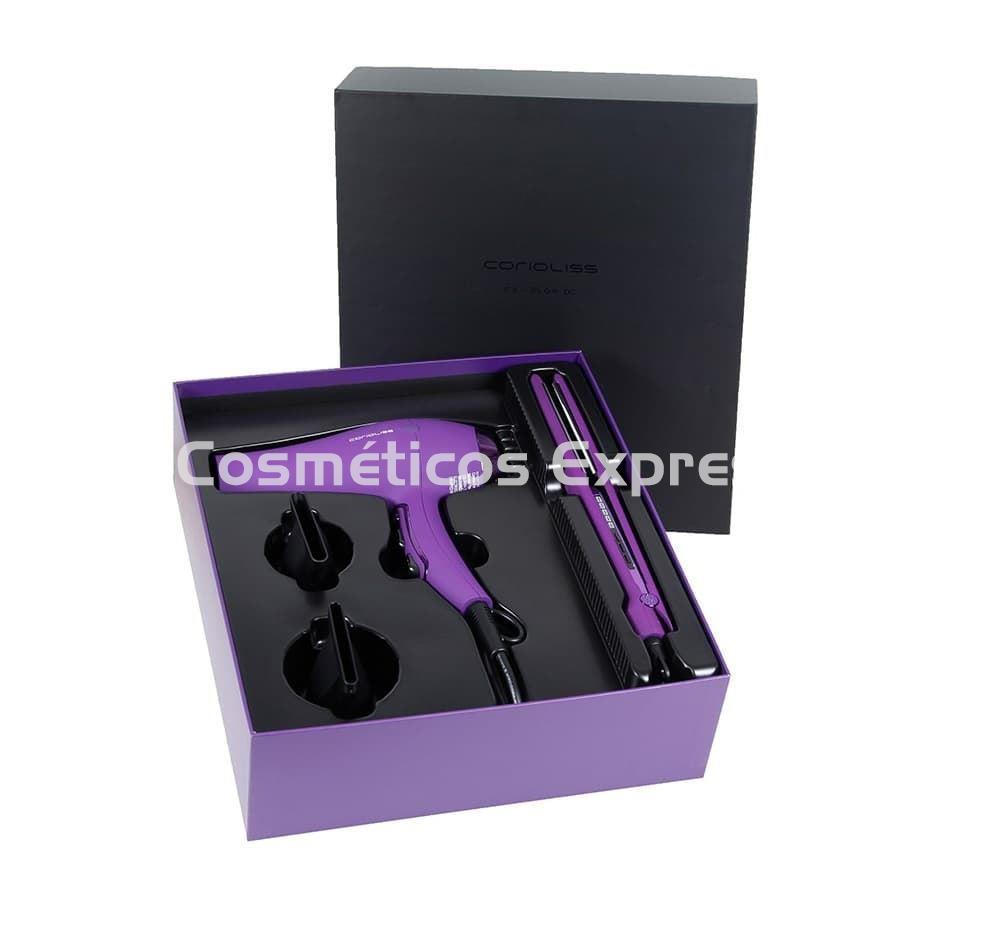 Corioliss Pack Plancha C3 y Secador Flow DC Purple Collection - Imagen 2