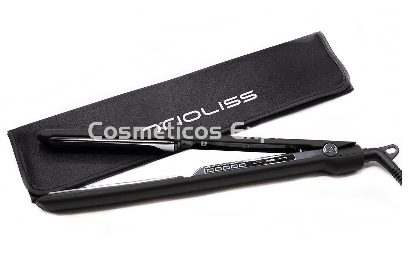 Corioliss Plancha de Pelo C3 Black Soft Touch Chrome - Imagen 2