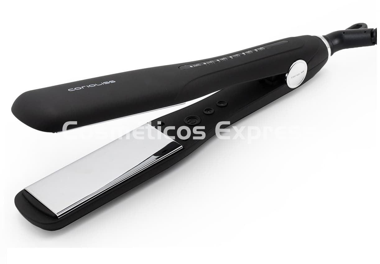 Corioliss Plancha The Wide Black Soft Touch - Imagen 1