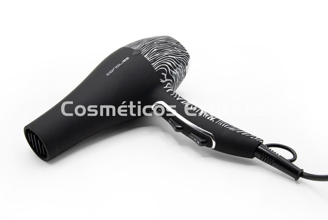 Corioliss Secador Flow DC Silver Zebra - Imagen 1