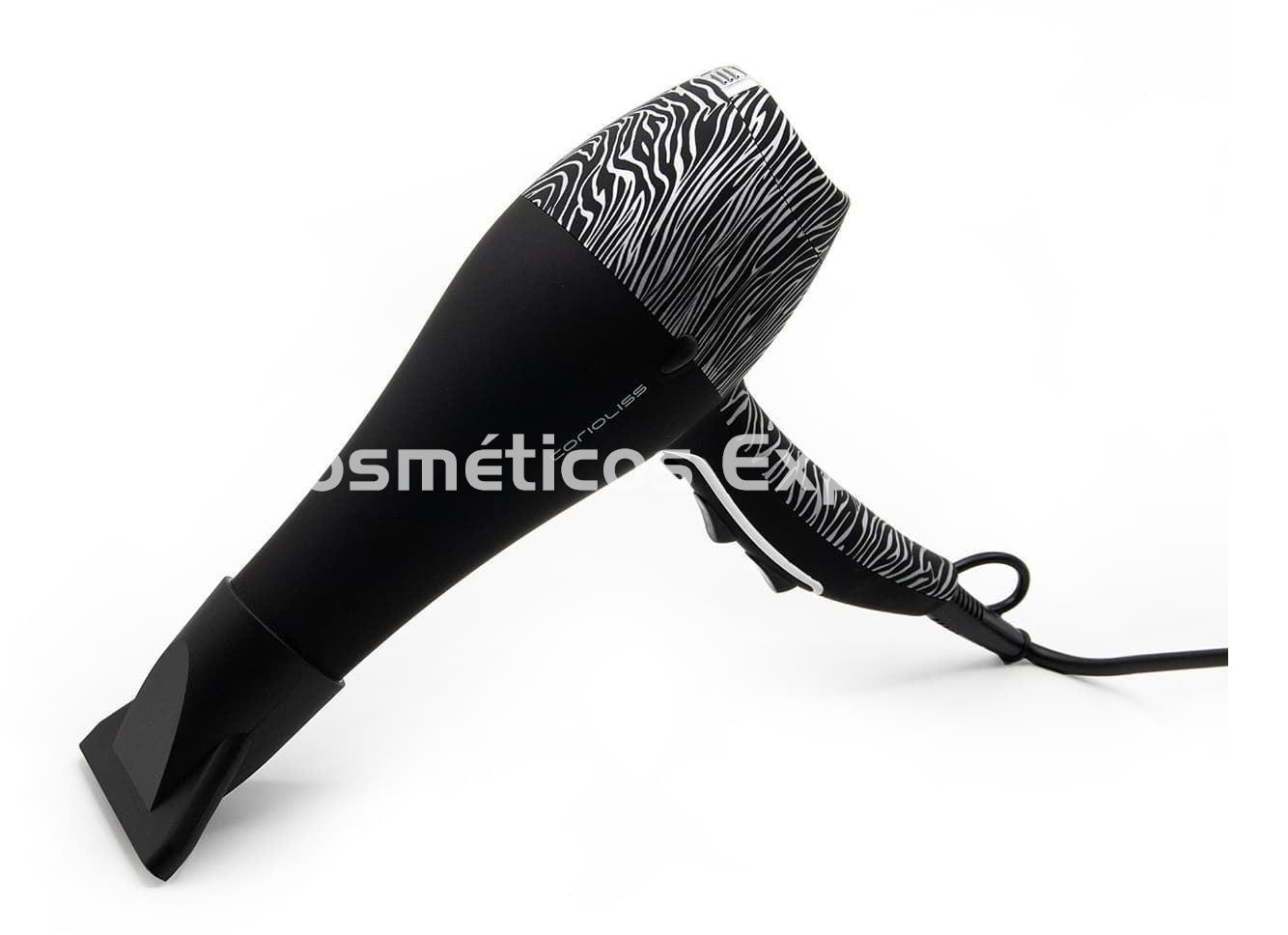 Corioliss Secador Flow DC Silver Zebra - Imagen 2