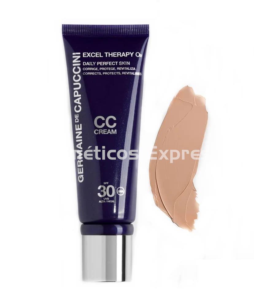 Germaine de Capuccini CC Cream BEIGE SPF 30 Antiedad Excel Therapy O2 - Imagen 1