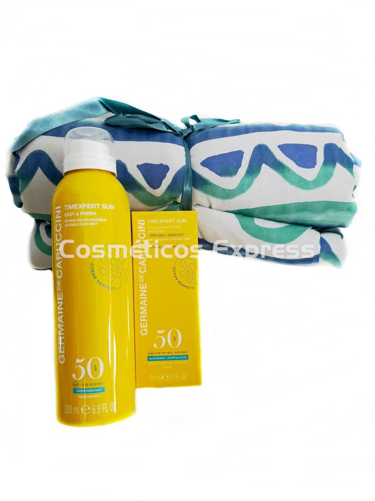 Germaine de Capuccini Pack Solar SPF 50 Bruma y Fluido Protector Antiedad Timexpert Sun - Imagen 1