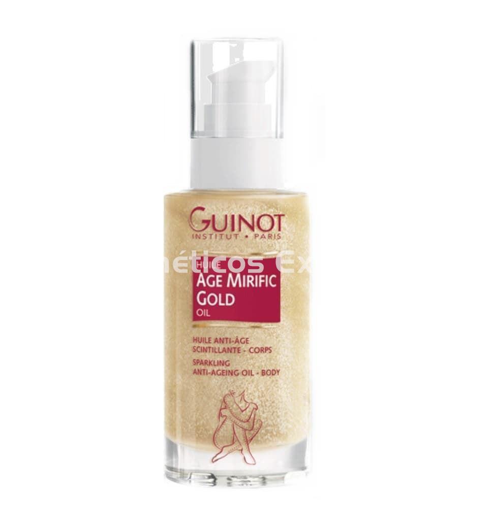 Guinot Aceite Corporal Antiedad Age Mirific Gold - Imagen 1