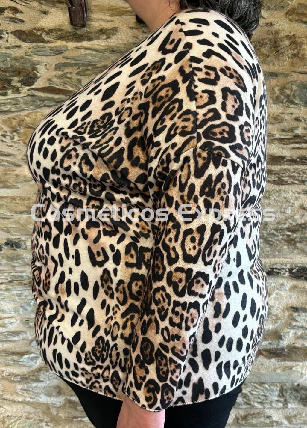 Jersey Punto Ligero Animal Print - Imagen 2