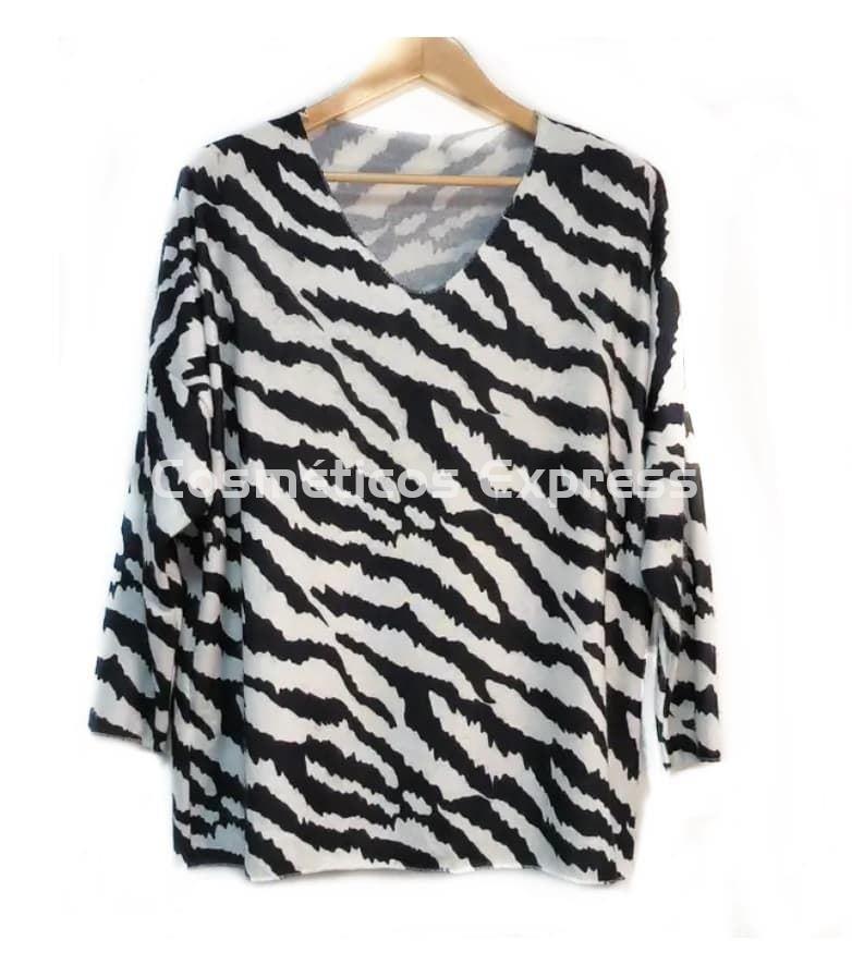 Jersey Punto Ligero Animal Print - Imagen 1