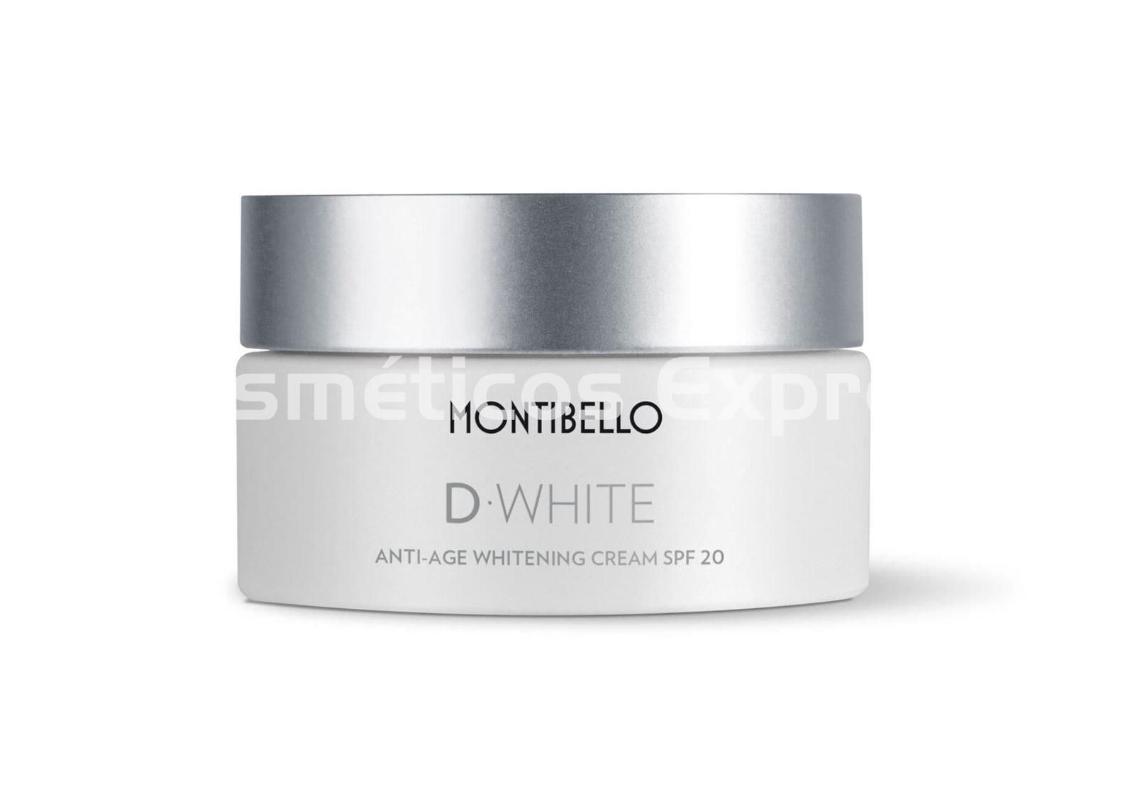 Montibello Antiedad Despigmentante Anti-Age Whitening Cream SPF20 D-White - Imagen 1