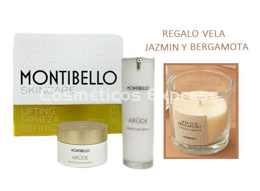 Montibello Pack Antiedad Arûde Crema Protecting  y Sérum + Vela - Imagen 1