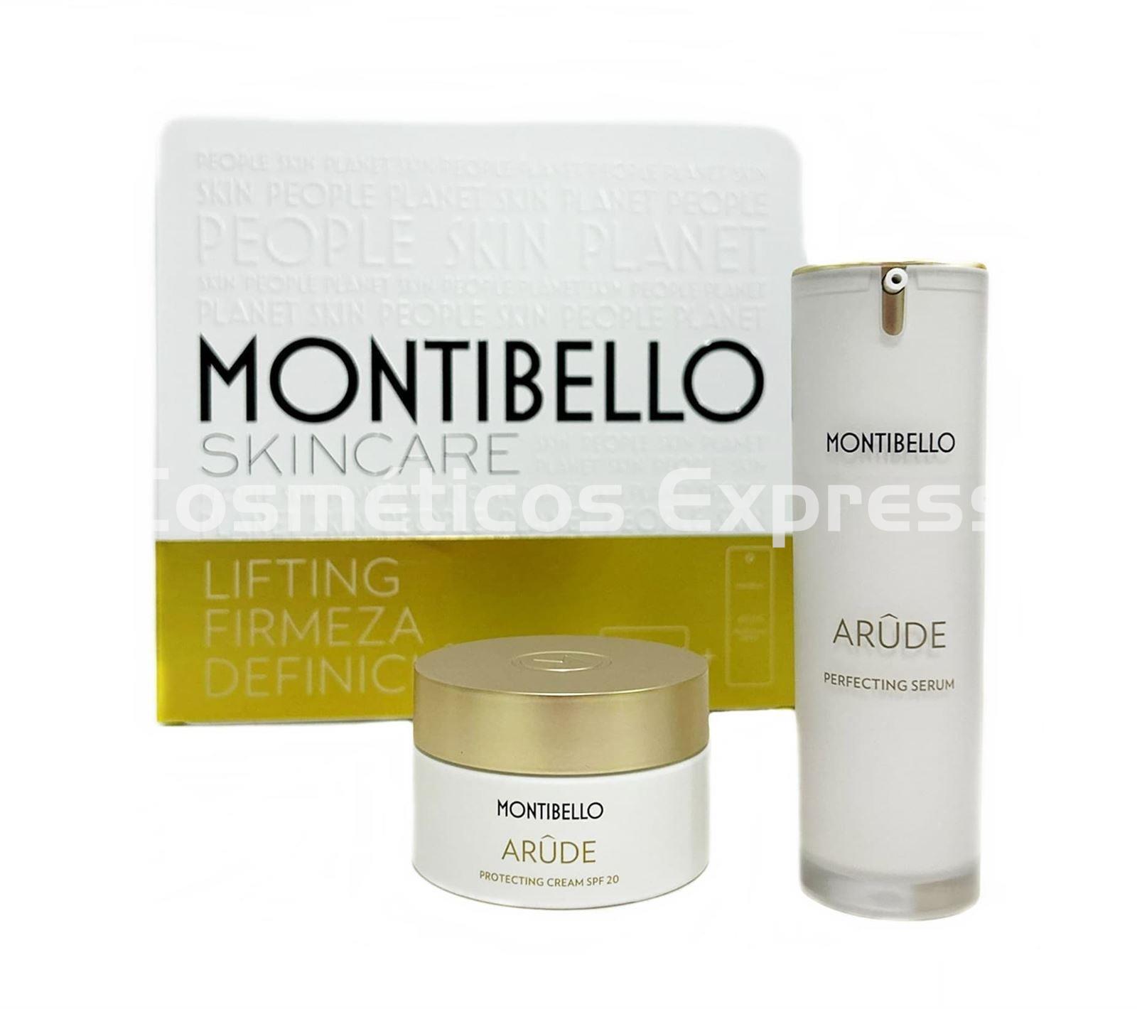 Montibello Pack Antiedad Arûde Crema Protecting  y Sérum - Imagen 1