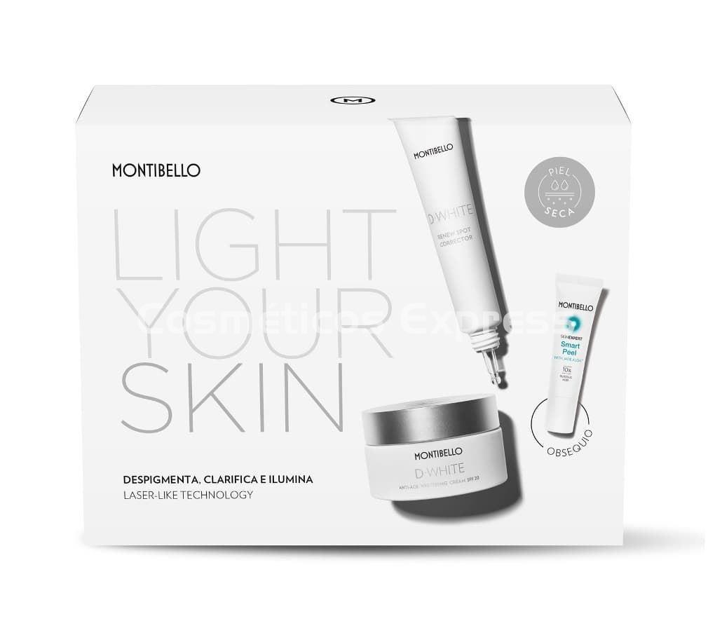 Montibello Pack Despigmentante Light Your Skin Crema D-White - Imagen 1