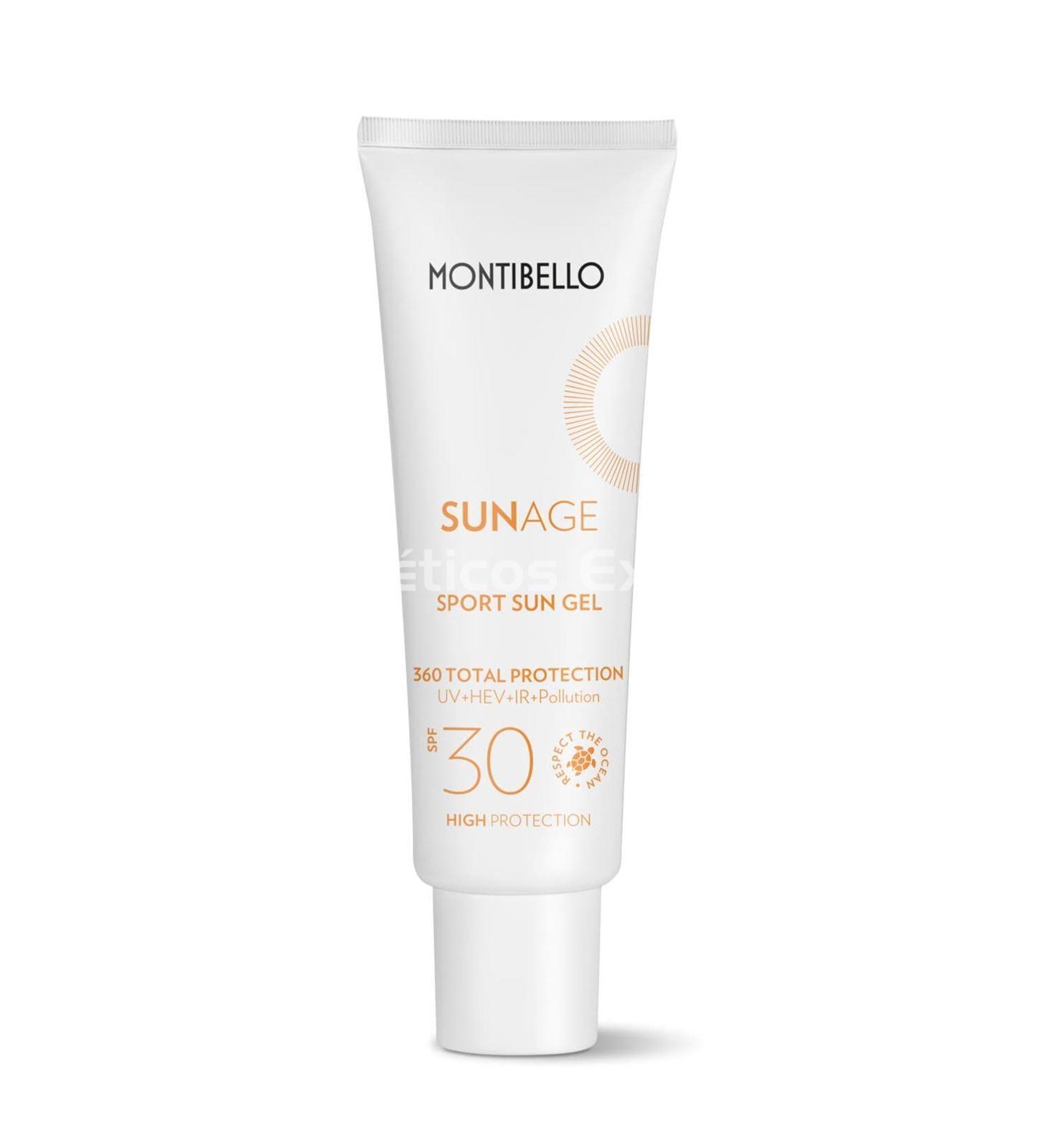 Montibello Protector Solar Sport Gel SPF 30 Sun Age - Imagen 1