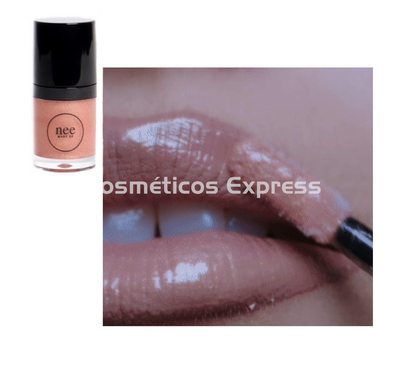 Nee Make Up Milano Brillo de Labios Radiante GOLD PINK - Imagen 1