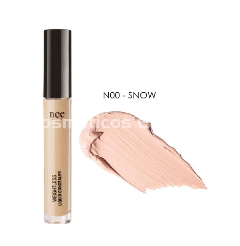 Nee Make Up Milano Corrector Líquido Weightless N00 Snow - Imagen 1