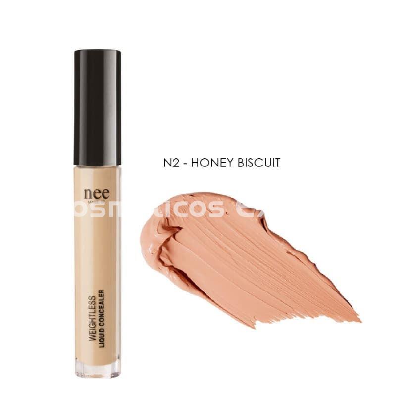 Nee Make Up Milano Corrector Líquido Weightless N2 Honey Biscuit - Imagen 1