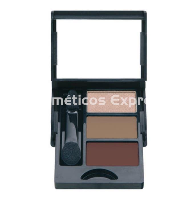 Nee Make Up Milano Sombra de Ojos Eyeshadow Trio Moka - Imagen 1