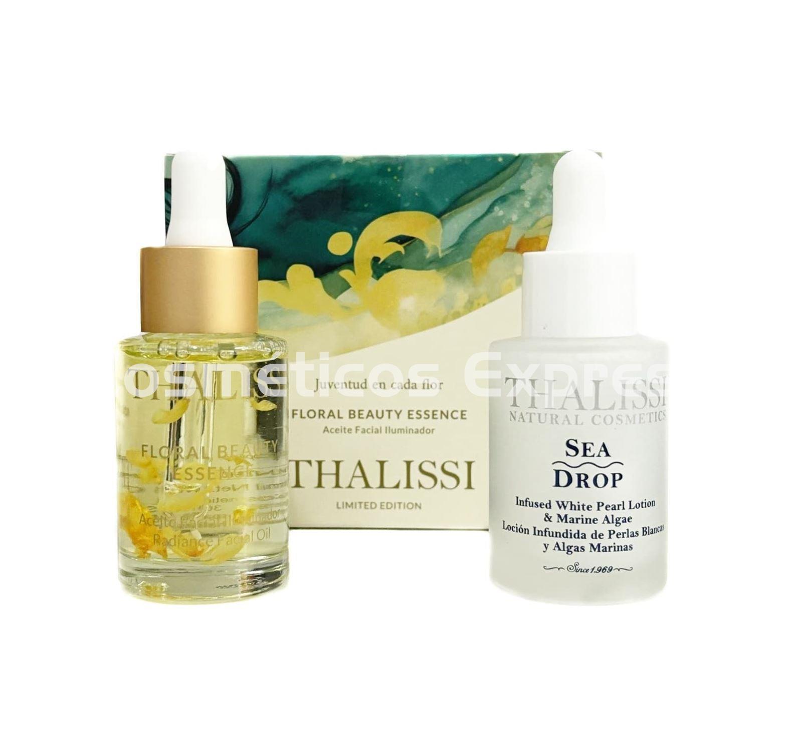 Thalissi Pack Aceite Floral Beauty Essence & Iluminador Sea Drop - Imagen 1